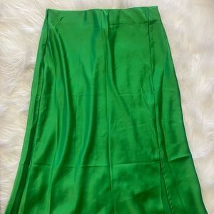 midi skirt a line